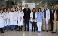 Visita del consejero Ruiz Escudero al Hospital Infanta Sofía en el Día Mundial del Riñón