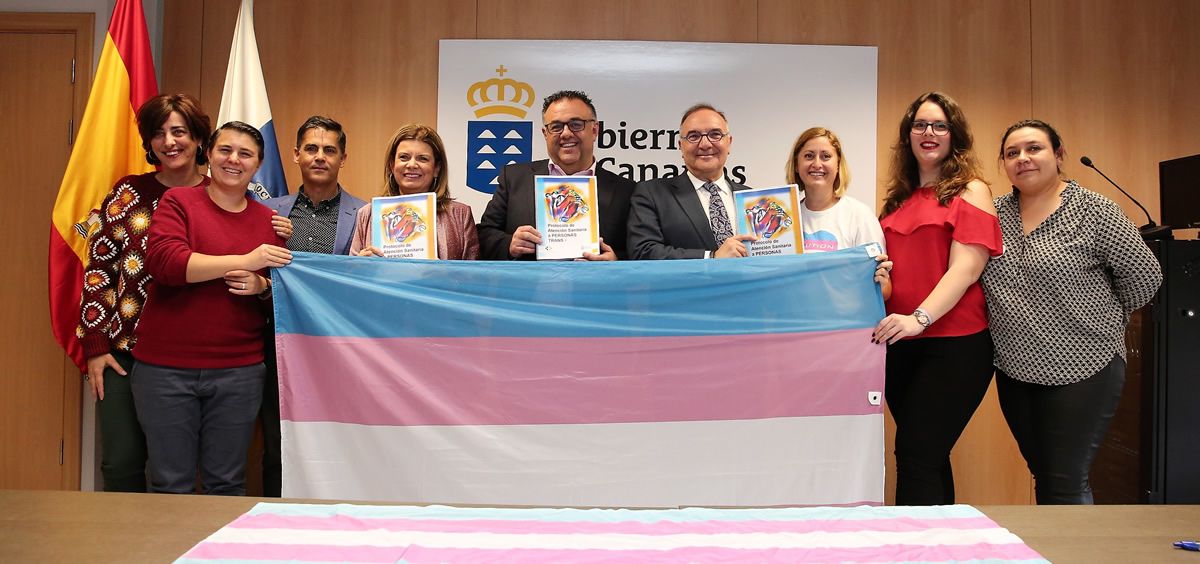 Presentación del Protocolo de Atención Sanitaria a Personas Trans por parte de la Consejería de Sanidad del Gobierno de Canarias