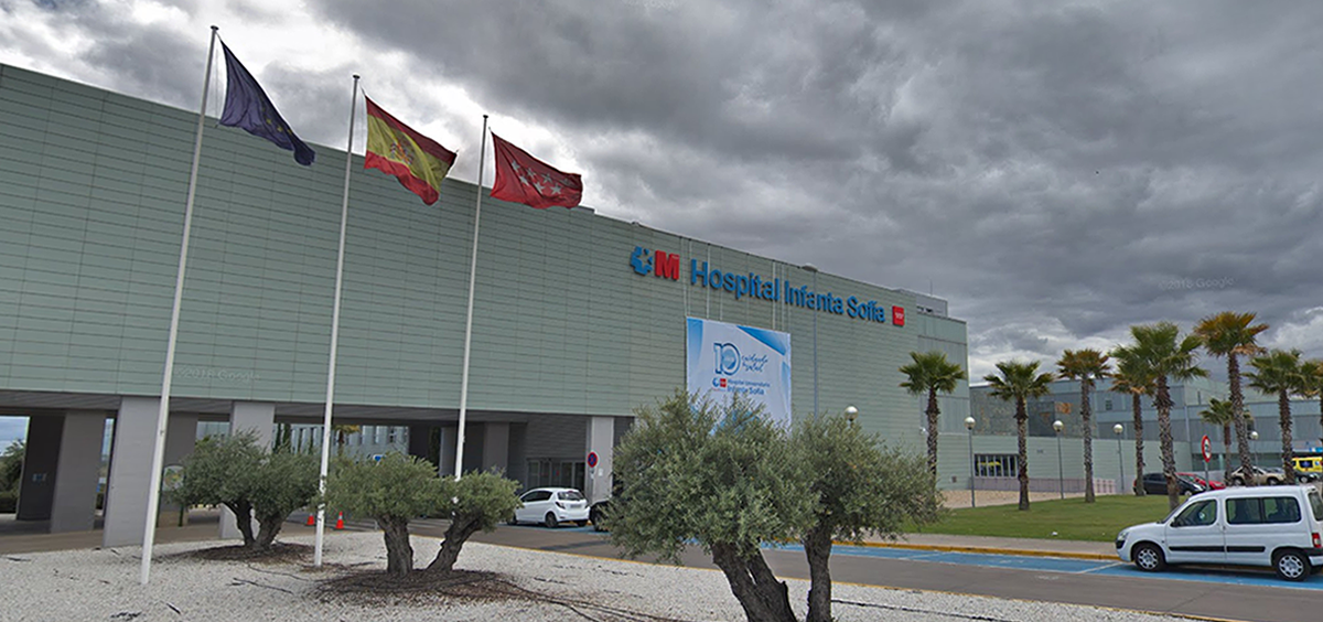 El paciente ha sido ingresado en el Hospital Infanta Sofía