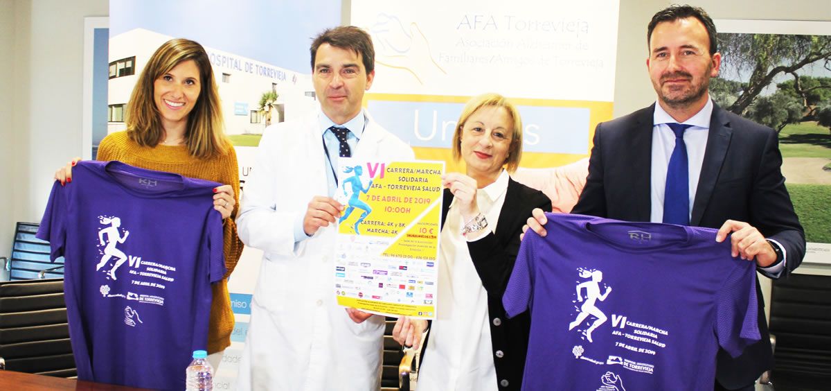 Presentación de la VI Carrera AFA Torrevieja Salud