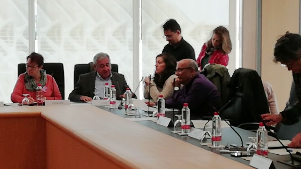 Reunión de la Mesa General de la Función Pública de la Comunidad Valenciana en la que está representada CSIF