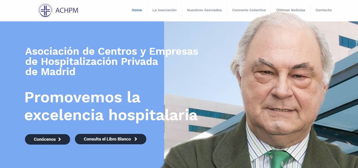 Isidro Díaz de Bustamante, presidente de la Asociación de Clínicas y Hospitales Privados de Madrid