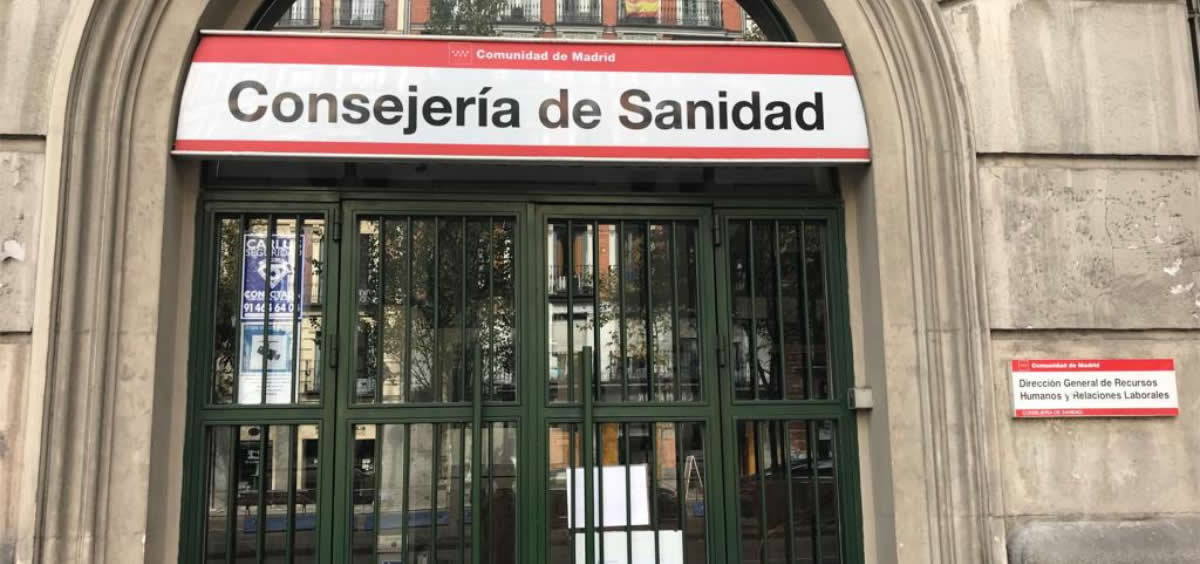 Consejería de Sanidad de la Comunidad de Madrid. (Foto. ConSalud)