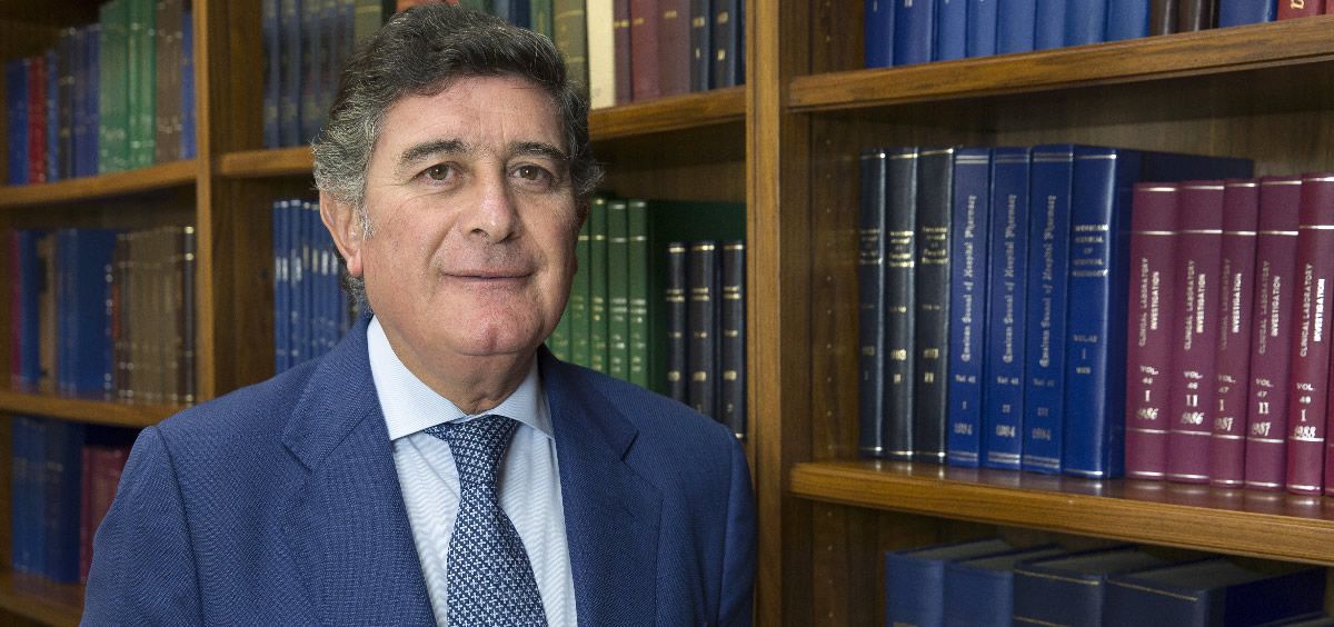 Manuel Pérez Fernández, presidente del colegio de farmacéuticos de Sevilla