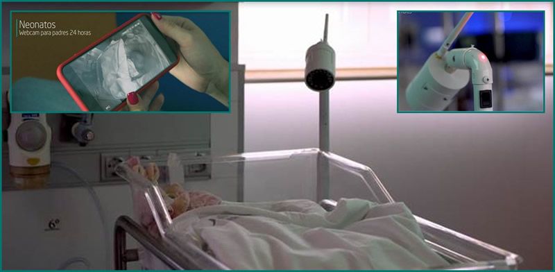 Las webcams ofrecen imagen del bebé en tiempo real, las 24 horas del día, desde el cualquier sitio y a través de cualquier dispositivo, con seguridad y privacidad