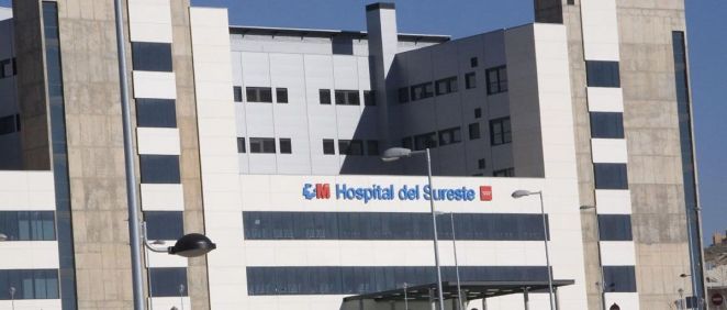 Fachada principal del Hospital del Sureste de Madrid (Foto. Hospital del Suereste)