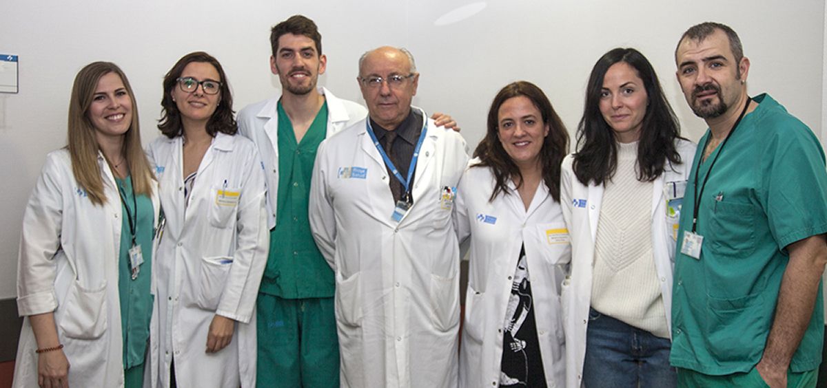 Profesionales del servicio de Urología del Hospital San Pedro