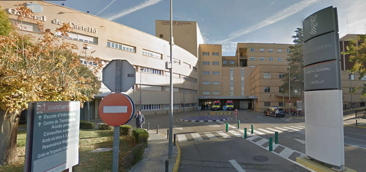 Hospilal General de Castellón, donde ocurrió a presunta negligencia por la que un bebé ha perdido una pierna