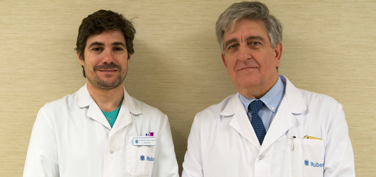 Los doctores Pérez Lanzac y Allona del Hospital Ruber Internacional