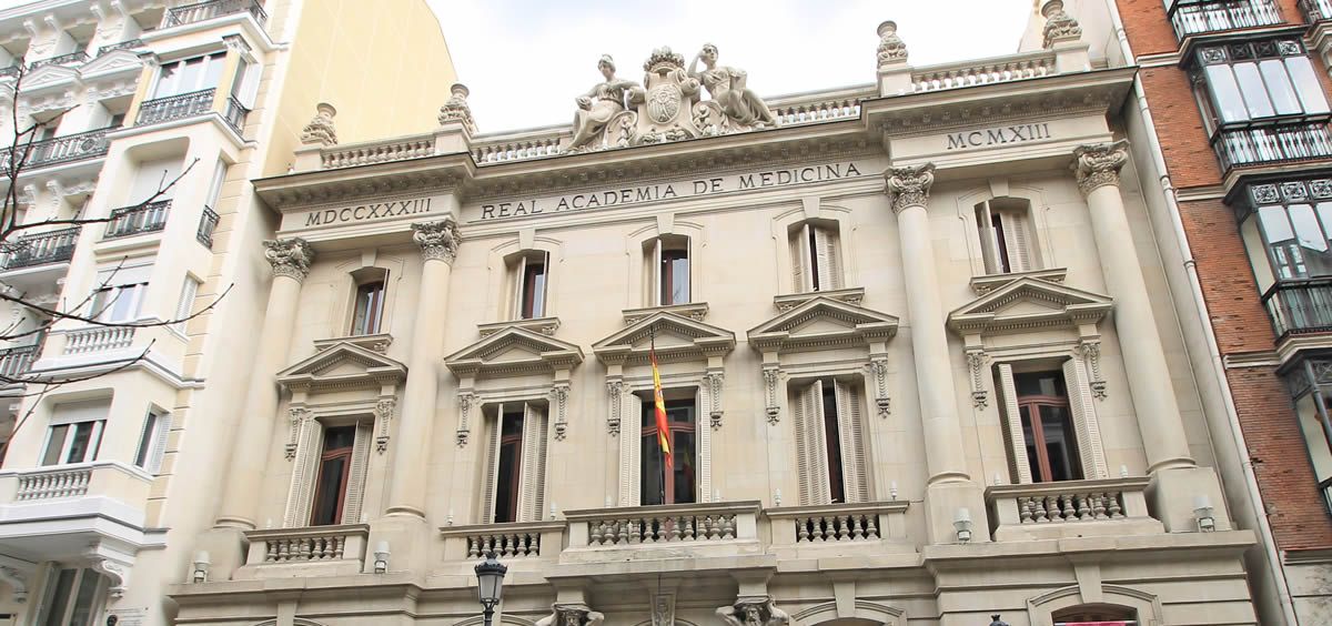Fachada de la Real Academia Nacional de Medicina de España, donde tendrá lugar la reunión anual del consorcio GenObIA