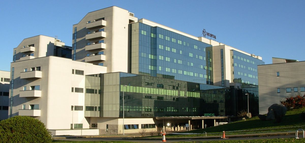 Fachada del Complejo Hospitalario Universitario de Santiago (CHUS)