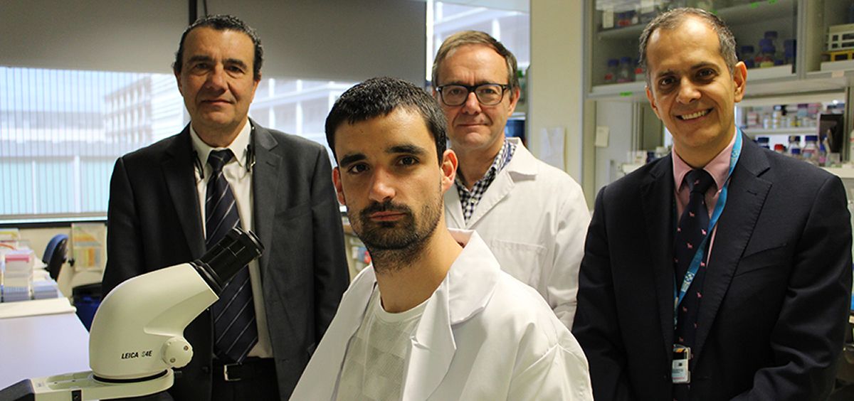 El científico, Pablo Garrido, completará su formación durante los próximos 12 meses en la Unidad de Angiogénesis del centro investigador riojano