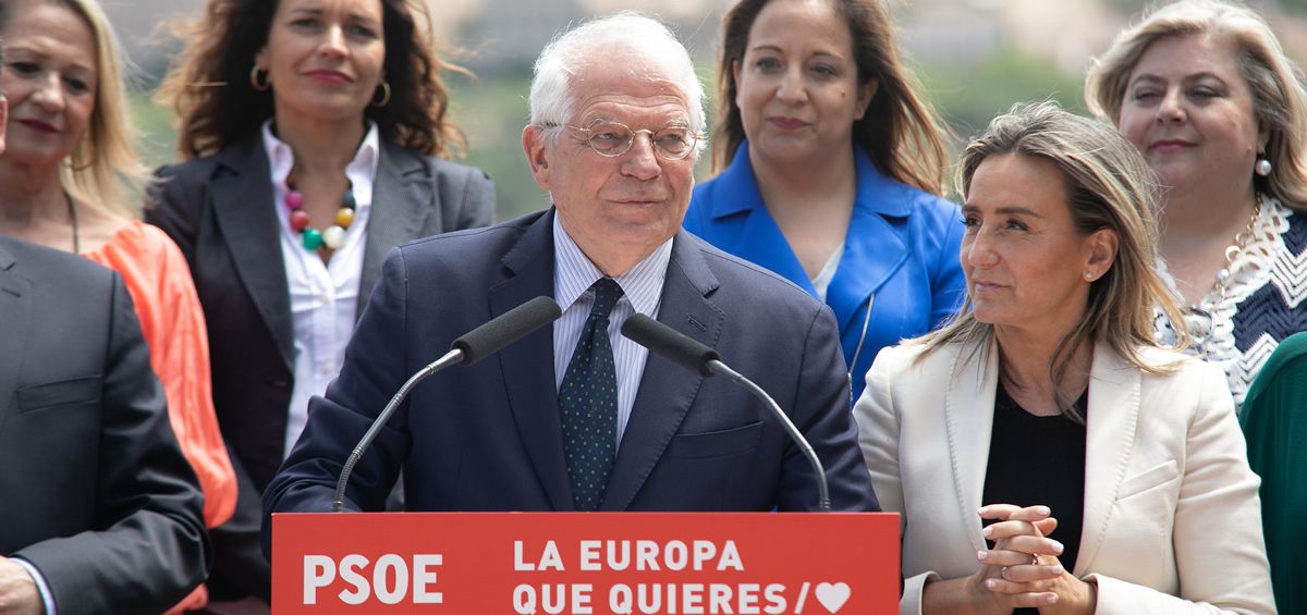 Josep Borrell, candidato del PSOE al Parlamento Europeo.