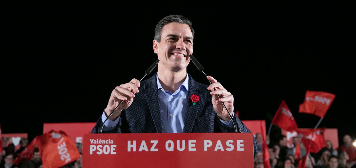 Pedro Sánchez, presidente del Gobierno en funciones y secretario general del PSOE.
