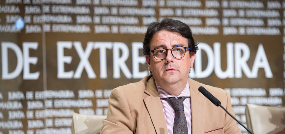 José María Vergeles, consejero de Sanidad de Extremadura. (Foto. Junta de Extremadura)